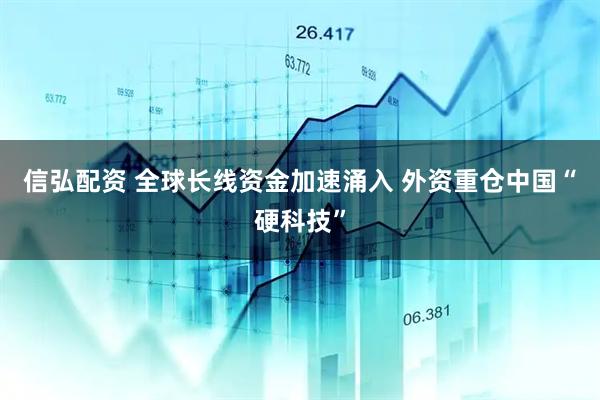 信弘配资 全球长线资金加速涌入 外资重仓中国“硬科技”